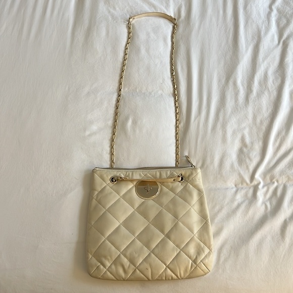 DKNY Offwhite Leather Bag - Picture 4 of 11